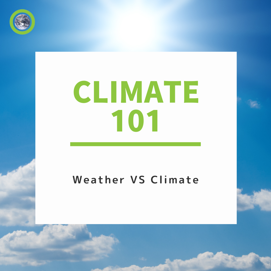 Climate 101 – Weather VS Climate